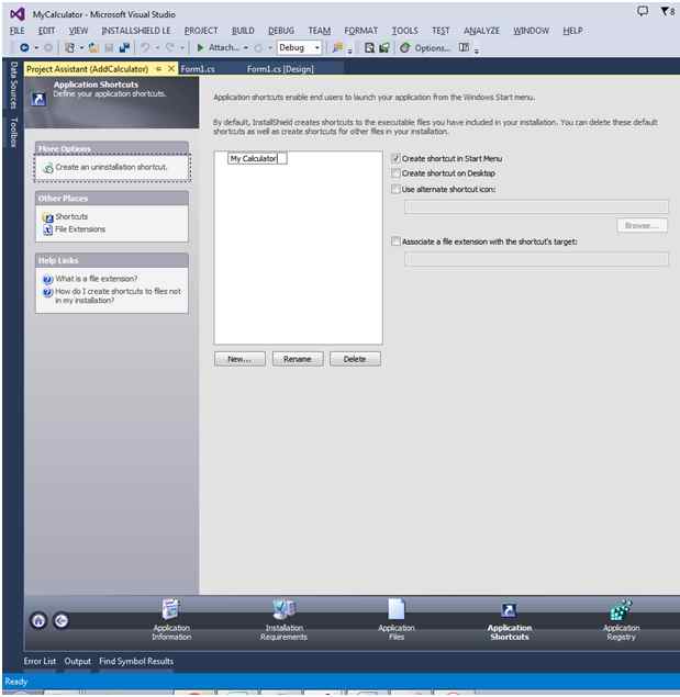 My Calculator from built